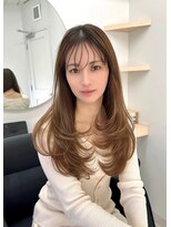 ユアーズ ヘアー 新宿EAST(youres hair) 髪質改善トリートメントで叶う美髪ストレート レイヤーカット