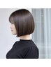 【パサつき対策】カット+透明感カラー+高純度TR ¥22000→【¥11000】