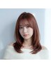 [汗・湿気対策]前髪ストレート＋カット￥14,256→￥11,880