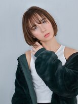 クラン(CLAN)&nbsp;クールで可愛いシースルーボブ