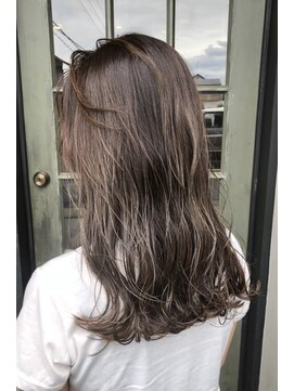 ザ ヘア ディードットログ(The hair D.Log) グレージュハイライト＿フェザーロング