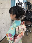 七五三ヘアーセット