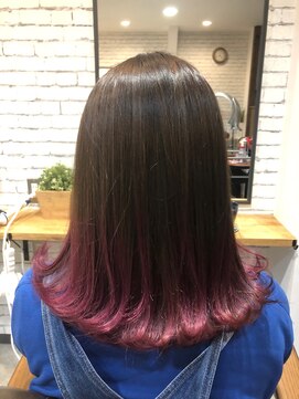 アペル(APARE) ☆ボルドーピンクグラデーション☆