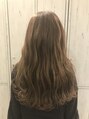 アクロス ヘアーデザイン 溝の口店(across hair design) ハイライト＋イルミナカラー【グレージュ】