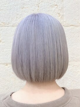 フルール たまプラーザ(Fleur) ホワイトグレイ/ボブ/透明感