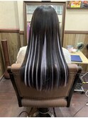 ラベンダーメッシュエクステ