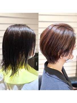 アヴァンス 天王寺店(AVANCE.) 【印象の違い】×【くびれショート】×【小顔効果】