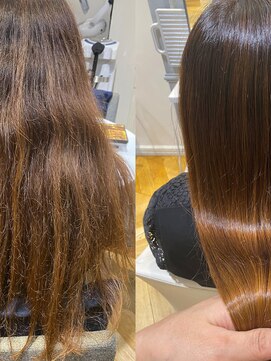 シェア 梅田 バイ ケーツー(SHARE 梅田 by k-two) 酸性縮毛矯正/酸性ストレート×アンチアルカリ/30代/40代/50代