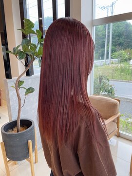 アース コアフュールボーテ 東松山店(EARTH coiffure beaute) チェリーレッド