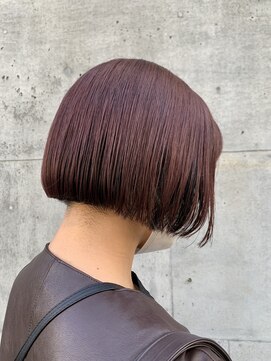 ビートス(BEAT S) 【BEAT S】　インナーカラー/くすみレッド/伏見/矢場町/栄