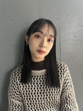 パム 恵比寿(PAM.) 酸性ストレートと黒髪セミロング