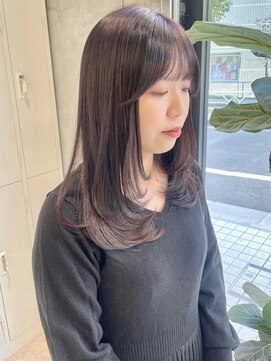 ナナローネス(nana loness) ワンカール ミディアムレイヤー レイヤーカット 髪質改善