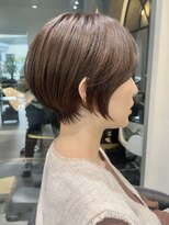 ロンドエニカ 大宮(Lond enika)&nbsp;前髪パーマアッシュカラーレイヤーロンググレーベージュ[大宮]