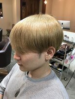 フィールグッドカンパニー(Feel Good Company)&nbsp;ショートマッシュツーブロックブロンドライトベージュ