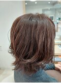 《HAIRZ 》藤井☆ラベンダーブラウン外はねウルフ