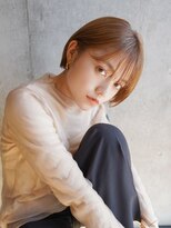 ラフィスヘアー シーマ 静岡店(La fith hair cima)&nbsp;【La fith】ショートボブ×オレンジブラウン