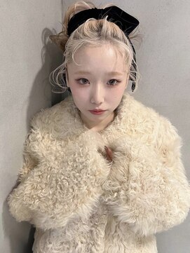 ペレ 梅田(PELE) 前髪/アンブレラカラー/こなれミディ/イメチェン/ウェーブパーマ