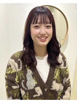 ギグス 栄店(gigs) ツヤ髪カシスカラー