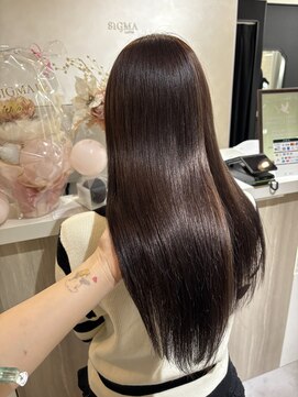 シグマラテ(SIGMA LATTE) ブリーチ無しでも作れる！透明感グレージュ♪