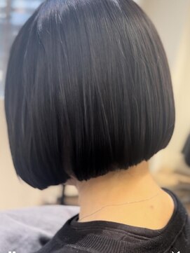 ベルタ バイ アルテフィーチェ(belta by artefice) ミニボブ×ホリスティック縮毛矯正