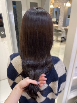 ヘアアンドメイク シークネクスト(HAIR&MAKE SeeK NEXT) ラベンダーグレージュ/髪質改善トリートメント