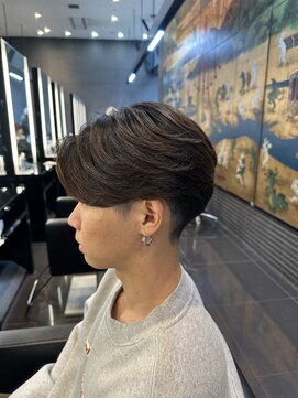 フルショウ 梅田(FURUSHO) ニュアンスパーマ/センターパート