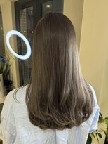 ミズチャーム(Ms.CHARM) グレージュ/韓国ヘア/艶髪/ブリーチなし