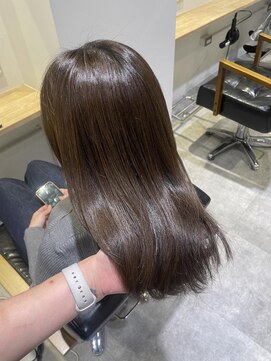 リタ 川崎(rita.) まつだて/オリーブ/ベージュ/艶髪/レイヤー