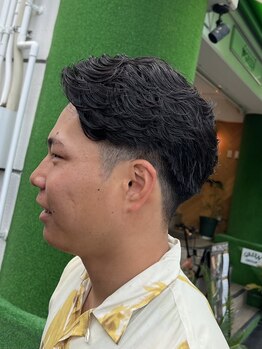 プライベートサロン グリーン privatesalon GREENの写真/【新町駅徒歩2分】メンズカットなら《GREEN》へお任せ！仕事もプライベートもカッコよく決まるスタイルへ。