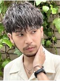 大分骨格矯正刈り上げショートツイストスパイラルパーマ