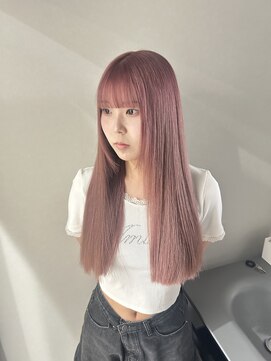 ソヨン 栄店(SOYON) ツーブリーチ/pink beige