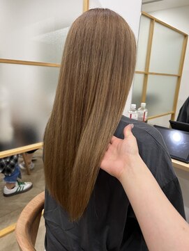 レイ 津田沼(Lei) アプリコットオレンジ/くびれヘア/ウェーブショート/津田沼