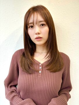 カバーヘア ブリス 北浦和(COVER HAIR bliss) 20代30代◎小顔レイヤー×透明感ミルクティーカラーp北浦和