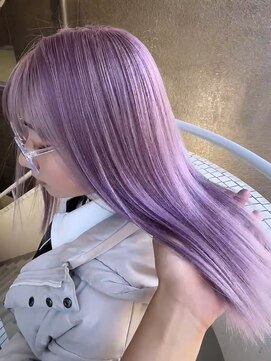 イエナ 渋谷(IENA) ホワイトブロンドカラーケアブリーチクラゲヘアー