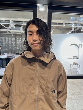 メンズボブパーマ