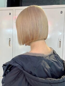 デート 原宿(DATE) ベージュ/ダブルカラー/ケアブリーチ/髪質改善/原宿