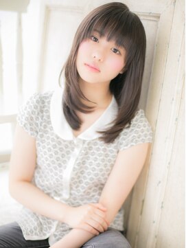 モッズ ヘア 福岡姪浜店(mod's hair) mod's姪浜/ダークアッシュ前下がりバタフライレイヤーカットj