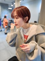 サンドパールス 仙台店(sand PALCE)&nbsp;髪質改善/大人ガーリー/似合わせカット/ショートボブ前髪/仙台