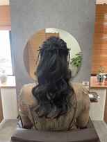 互感 近岡店&nbsp;ハーフアップアレンジ