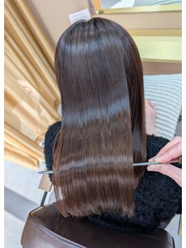 ムード(mood) 美髪矯正/髪質改善トリートメント/縮毛矯正/ショコラベージュ