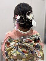 グランマッシュ(GRANMASH) 振袖ヘアセット♪