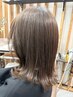 【3月限定／アキ指名】花粉シーズンの頭皮ケア付  透明感春カラー＋カット