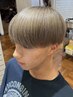 【メンズ】 全体ブリーチ+オンカラー+カット+marbb+oggiotto3stepTR　￥18700
