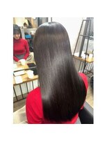 ピークス 渋谷店(Peaks) グレージュ/顔周りレイヤーボブ/韓国巻き/結べるレイヤーカット
