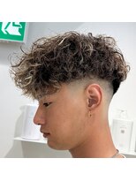 ルースト 南堀江店(ROOST)&nbsp;MEN’S/リバースセンターパート/ニュアンスパーマ/南堀江