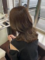 フォルテ 草薙店&nbsp;透明感マロンベージュ×くびれレイヤー