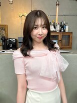 ステップボーンカットオオサカ(STEP BONE CUT OSAKA Via TICK-TOCK)&nbsp;【ステップボーンカット】ミントベージュブラウン