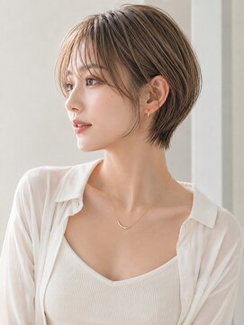 ネオリーブ モカ 川崎チネチッタ店(Neolive mocca) 20代30代40代50代   大人 ナチュラルショート ミルクブラウン