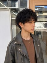 アンド 夙川(AND) シャドウパーマ/波巻きパーマ