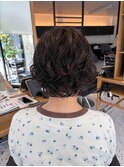 ショート×パーマ
